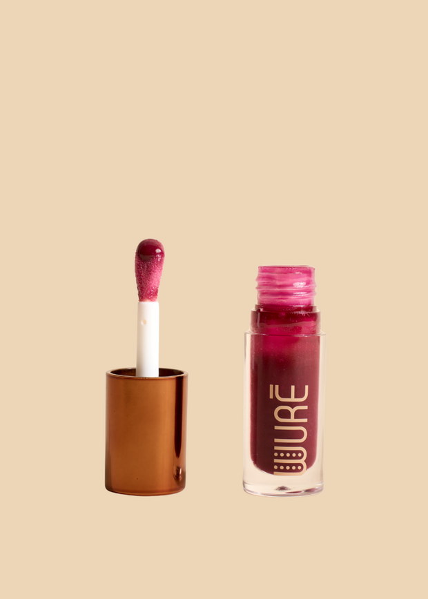 Huile à lèvres teintée