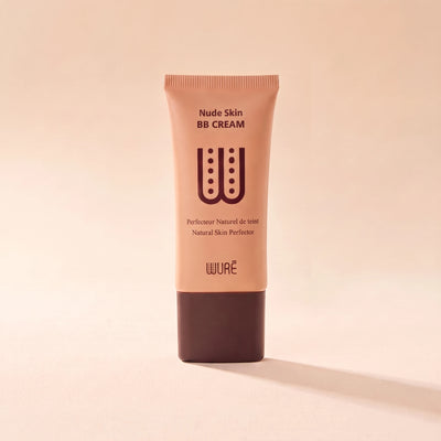 Nude Skin, BB crème Wuré, packshot sur fond crème