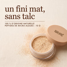 Poudre libre Soft Radiance Wuré, bénéfices et composition